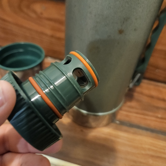 Vintage Stanley Aladdin Thermos A-944DH Green Quart Vintage - Picture 15 of 17